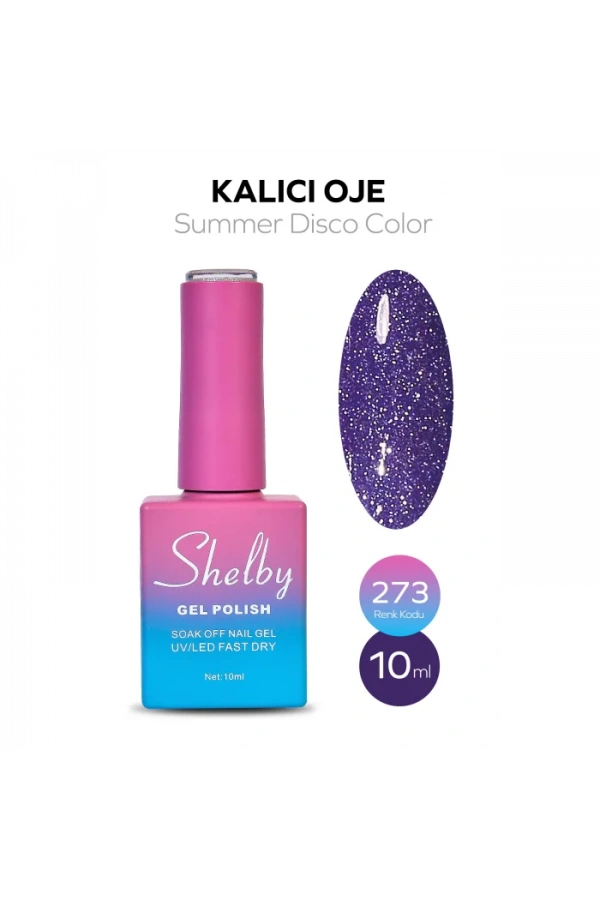 Shelby Kalıcı Reflektif Oje 273 – 10 ml (Disco Color Serisi)