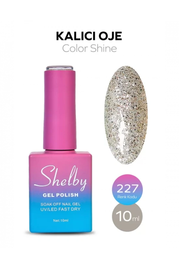 Shelby Kalıcı Simli Oje 227 – 10 ml (Color Shine Serisi)