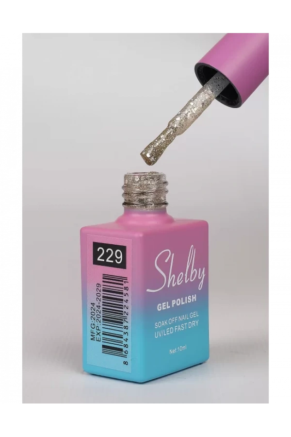 Shelby Kalıcı Simli Oje 229 – 10 ml (Color Shine Serisi)