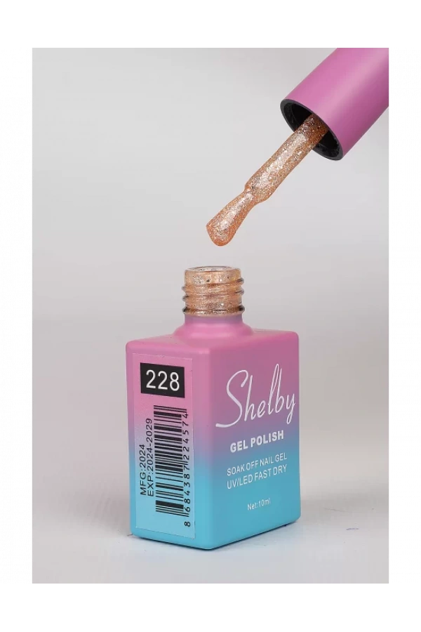 Shelby Kalıcı Simli Oje 228 – 10 ml (Color Shine Serisi)
