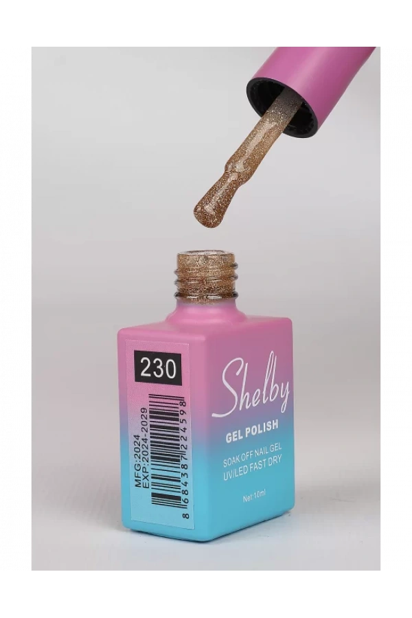 Shelby Kalıcı Simli Oje 230 – 10 ml (Color Shine Serisi)
