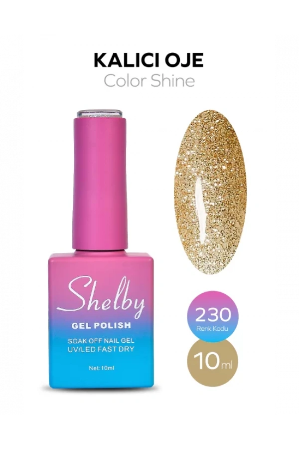 Shelby Kalıcı Simli Oje 230 – 10 ml (Color Shine Serisi)