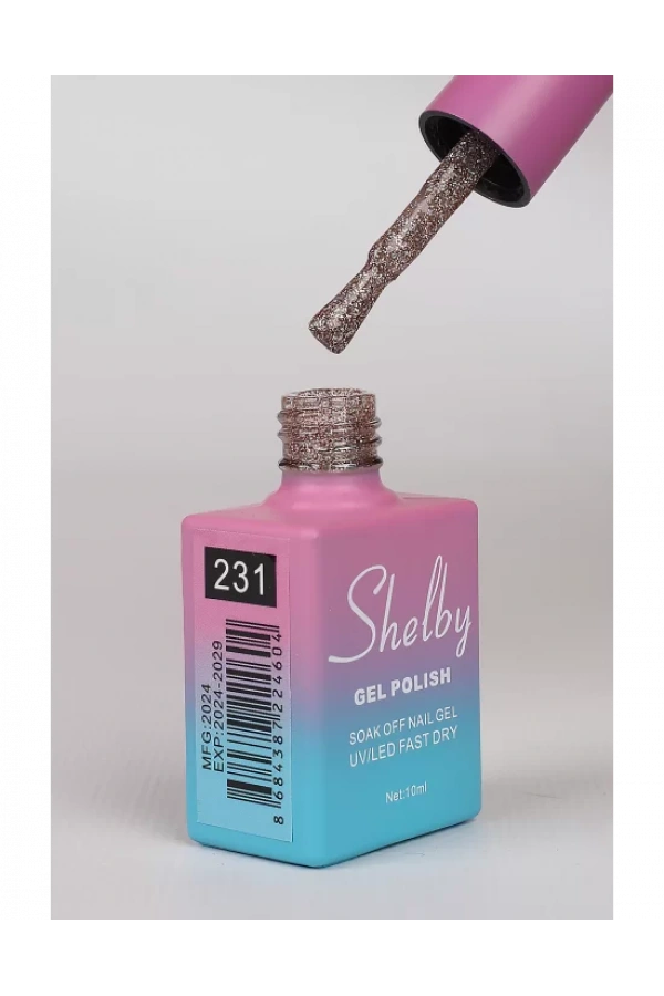 Shelby Kalıcı Simli Oje 231 – 10 ml (Color Shine Serisi)