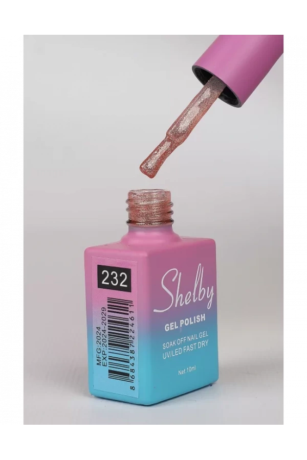 Shelby Kalıcı Simli Oje 232 – 10 ml (Color Shine Serisi)