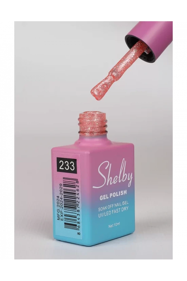 Shelby Kalıcı Simli Oje 233 – 10 ml (Color Shine Serisi)