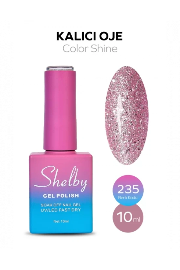 Shelby Kalıcı Simli Oje 235 – 10 ml (Color Shine Serisi)