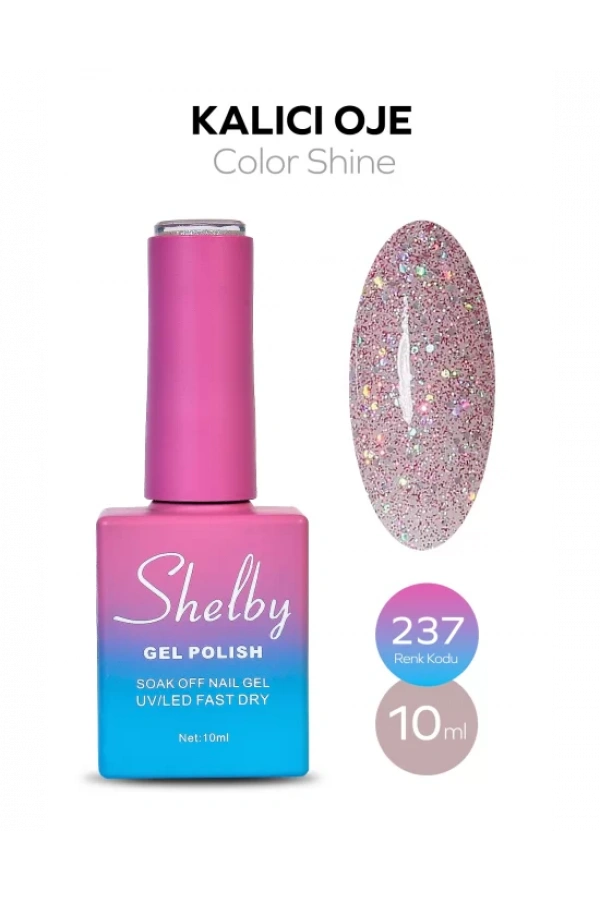 Shelby Kalıcı Simli Oje 237 – 10 ml (Color Shine Serisi)