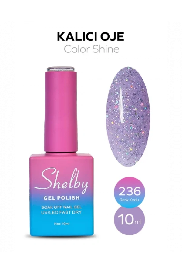 Shelby Kalıcı Simli Oje 236 – 10 ml (Color Shine Serisi)
