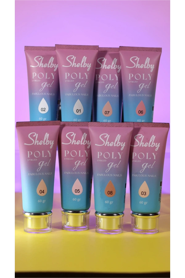 Shelby Poli Jel 01 Şeffaf (Clear) – 60 gr