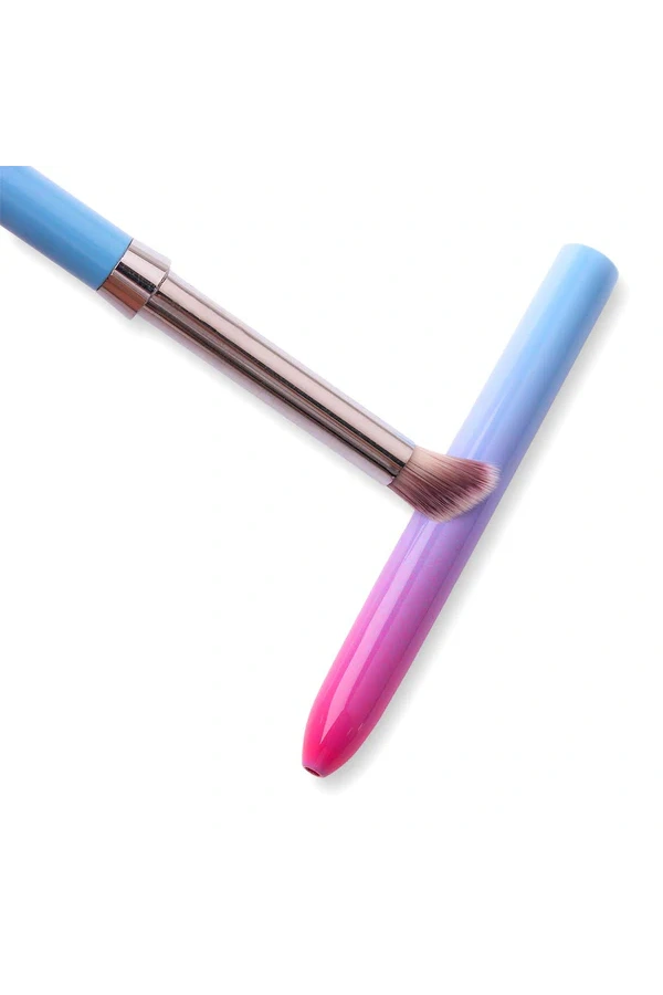 Kapaklı Silindir Ombre Fırçası – Profesyonel Nail Art