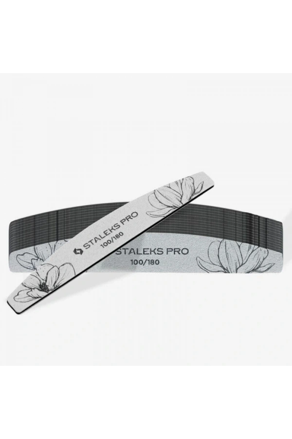 Staleks Pro Yarım Ay Kağıt Tırnak Törpüsü Expert 40 100/180 Grit (25 Adet)