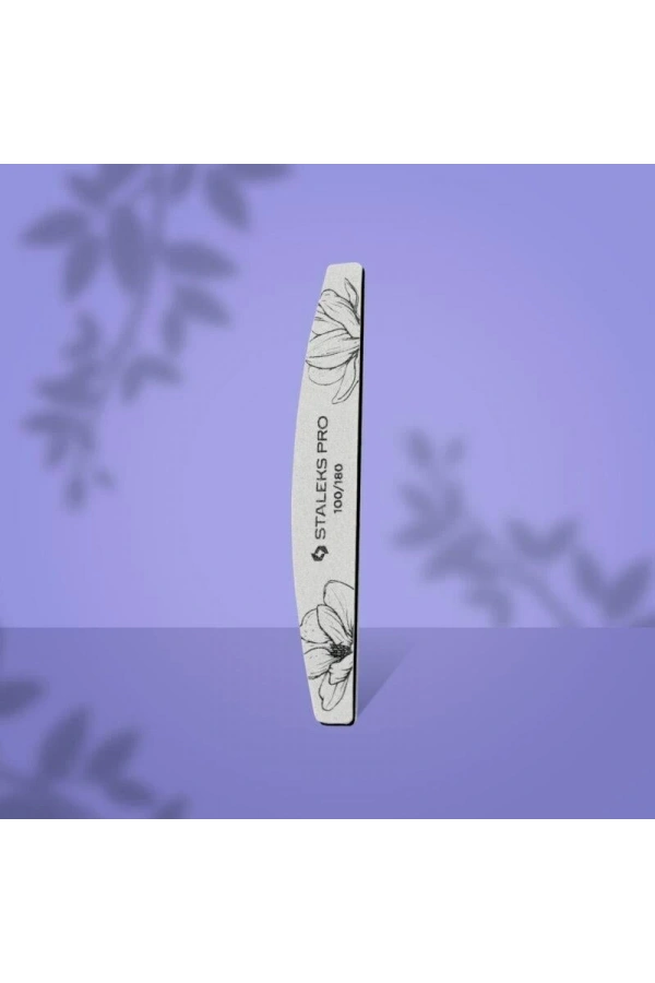 Staleks Pro Yarım Ay Kağıt Tırnak Törpüsü Expert 40 100/180 Grit (25 Adet)
