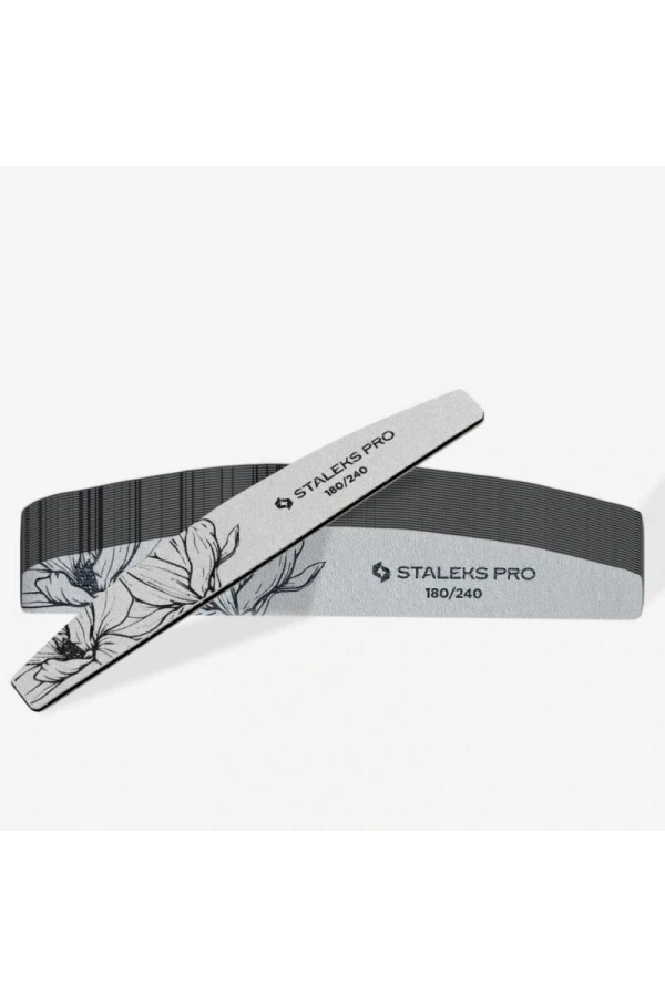 Staleks Pro Yarım Ay Kağıt Tırnak Törpüsü Expert 40 180/240 Grit (25 Adet)