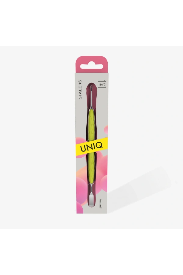 Staleks UNIQ 11 TYPE 1 Gummy Düz Uçlu İtici ve Halka