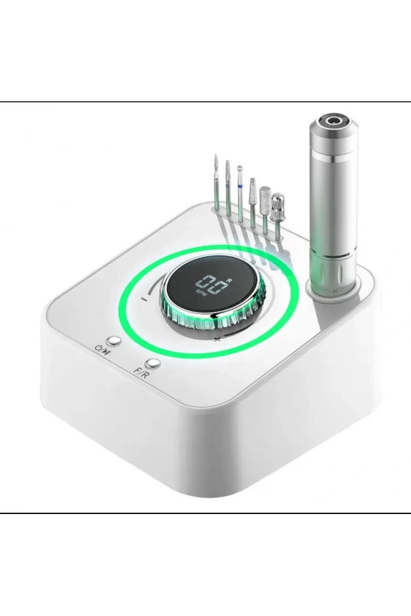 Kare Masaüstü Freze Makinesi – 40.000 RPM, LED Işıklı