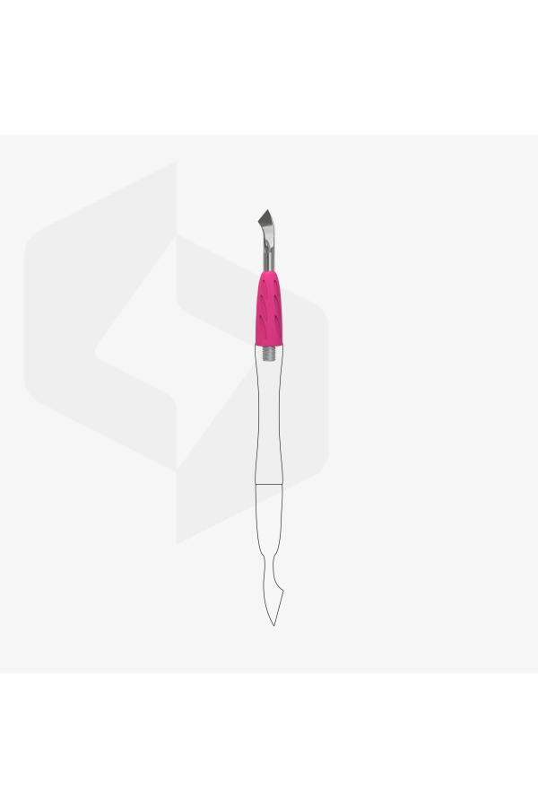 Staleks Combo UNIQ 14 Spatulanın Çalışma Kısmı Arkaya Çekilmiş Bıçak