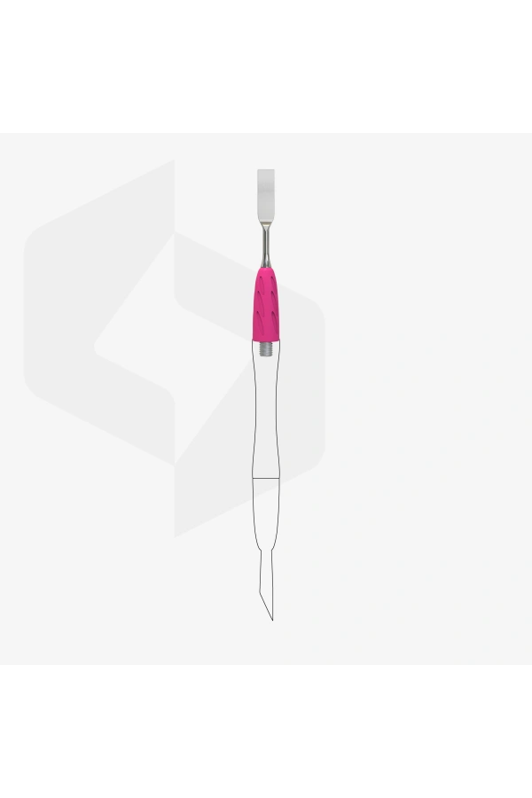 Staleks Combo UNIQ 18 Spatulanın Çalışma Kısmı Düz İtici