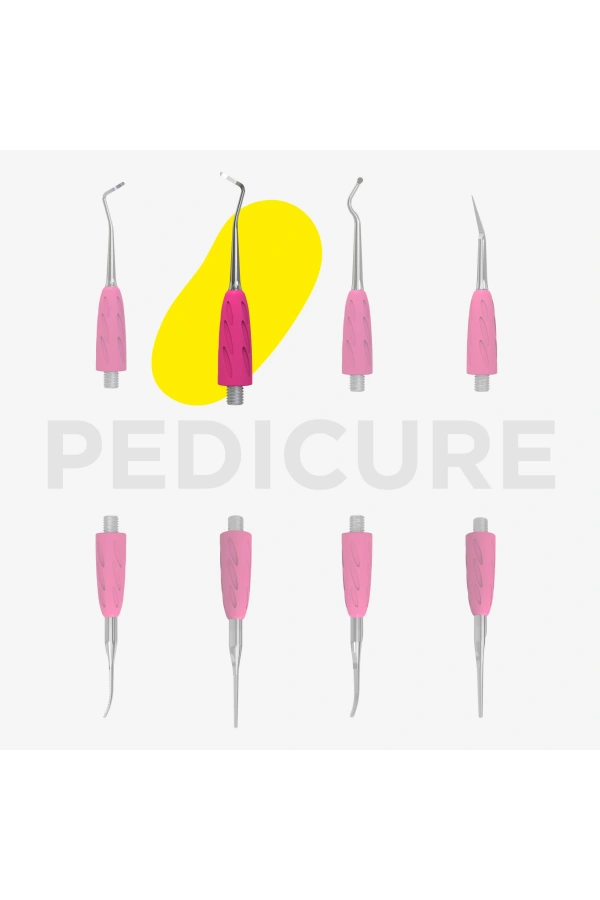 Staleks Combo UNIQ 32 Spatulanın Çalışma Kısmı Küret (Sağa Eğik)