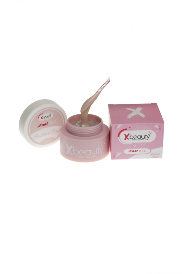 Xbeauty Fast Jel Shimmer Beige (Simli Bej) 50 gr