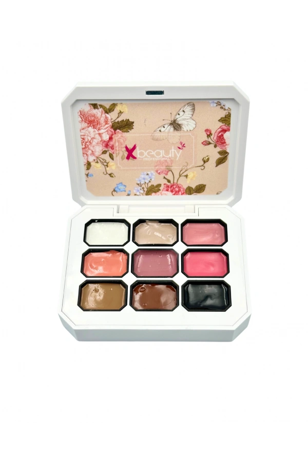 XBeauty Professional 9lu Ombre Paleti 18 gr ( Klasik Renkler )