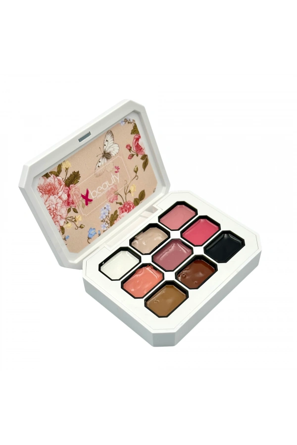 XBeauty Professional 9lu Ombre Paleti 18 gr ( Klasik Renkler )