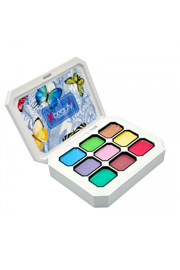 XBeauty Professional 9lu Ombre Paleti 18 gr ( Pastel Renkler )