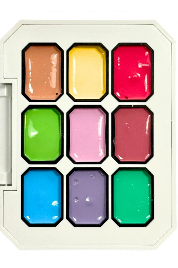 XBeauty Professional 9lu Ombre Paleti 18 gr ( Pastel Renkler )