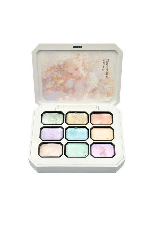 XBeauty Professional 9lu Ombre Paleti – 18 gr ( Sedefli Renkler )