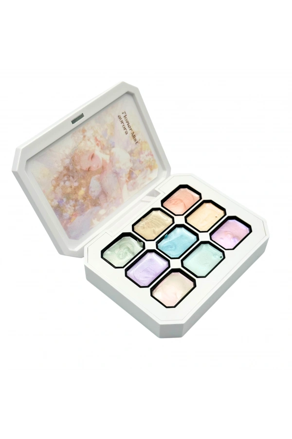 XBeauty Professional 9lu Ombre Paleti – 18 gr ( Sedefli Renkler )