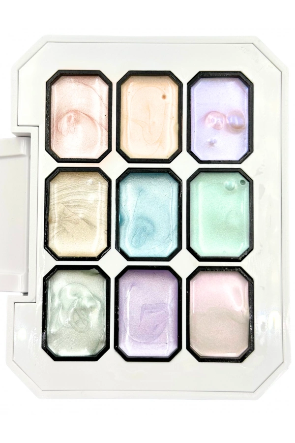 XBeauty Professional 9lu Ombre Paleti – 18 gr ( Sedefli Renkler )