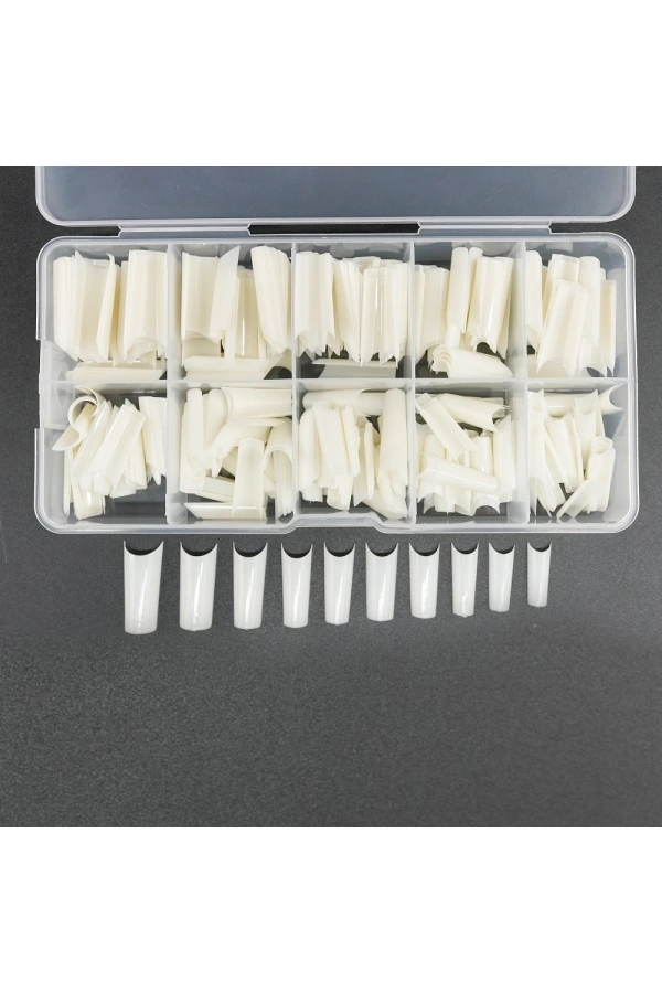 Yarım Ay Tips 500lü Balerin Model - Kemik Renk