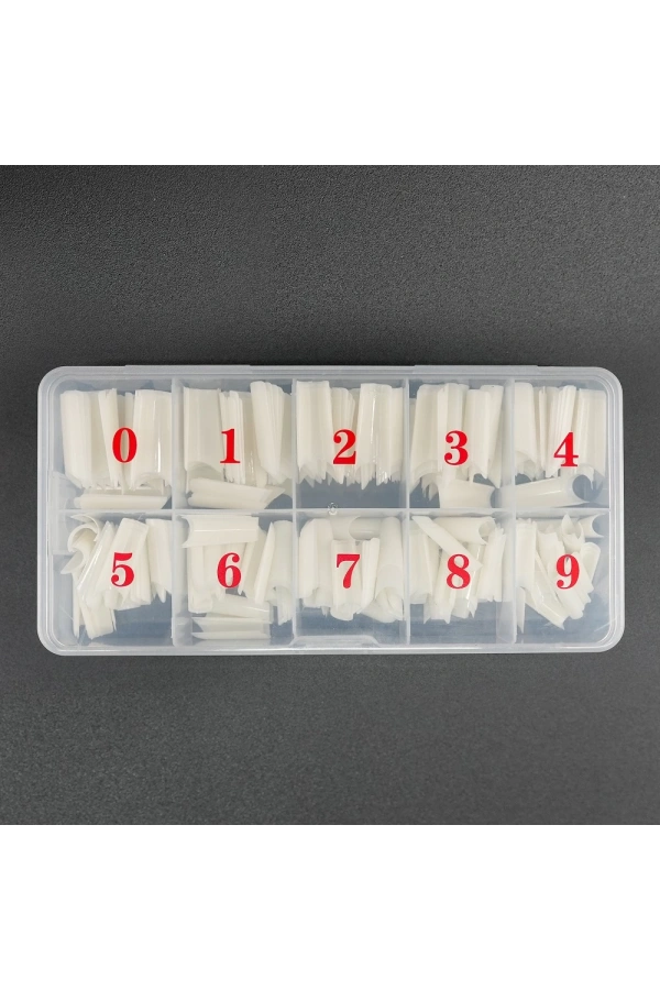 Yarım Ay Tips 500lü Balerin Model - Kemik Renk