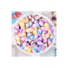 Renkli 3D Tırnak Süsleri – Marshmallow Görünümlü Nail Art Aksesuarı - 10 Adet