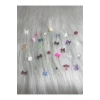 Karışık Renkli Hologramlı Nail Art Charm - 20 Adet