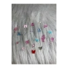 Karışık Renkli Hologramlı Nail Art Charm - 20 Adet