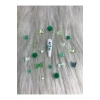 Yeşil Karışık Figürlü Nail Art Süsü - 20 Adet