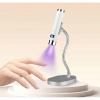 G1 Sensörlü Mini AI UV/LED Tırnak Lambası 5W – Şarjlı Type-C, Manyetik Standlı