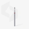 Staleks Elmas Küre Freze, Kırmızı, Çap 1,6 mm, Çalışma Kısmı 4 mm