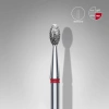Staleks Elmas Zeytin Freze EXPERT ,Kırmızı, Çap 2,5 mm, Çalışma Kısmı 5 mm