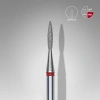 Staleks Elmas Sivri Alev Freze, Kırmızı, Çap 1,6 mm, Çalışma Kısmı 8 mm