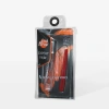 Staleks EXPERT 11 TYPE 3r Kaş Cımbızı (Geniş Yamuk Kenarlar),Kırmızı