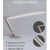 LED Masa Lambası – Ayarlanabilir Işık Açısı, Düşük Güç Tüketimi