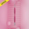 Staleks Gummy UNIQ 11 TYPE 2 Silikon Saplı Tırnak Eti İtici (Yamuk İtici + Halka)