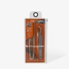 Staleks EXPERT 45 TYPE 1 Profesyonel Çentikli Kirpik Cımbızı (Eğik)
