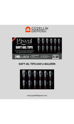 240’lı Soft Jel Tips – Balerin Form