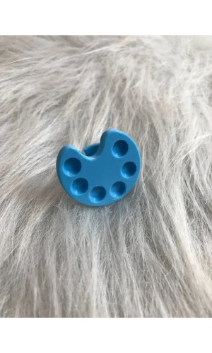 Parmak Yüzüklü Oje Karıştırma Paleti