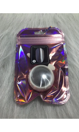 Metalik Gümüş Ayna Tozu – Nail Art Pigmenti