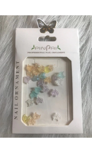 Simli Nail Art Dekorasyonu - 25 Adet