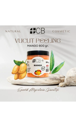 Mango Kokulu Vücut Peelingi - 800 gr