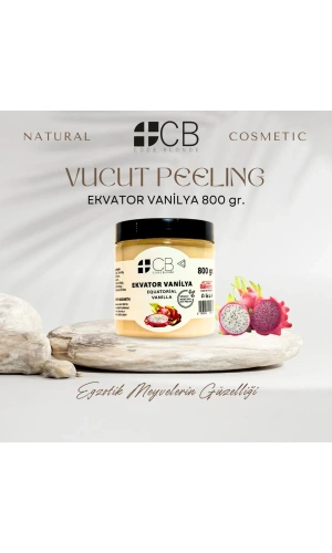 Ekvator Vanilya Kokulu Vücut Peelingi - 800 gr